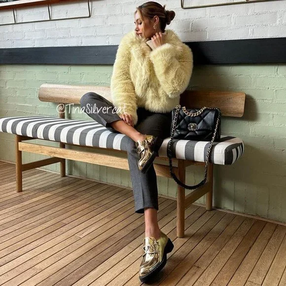 BLOGGER'S FAVE! Zara Faux Fur Coat NWT - Picture 10 of 17